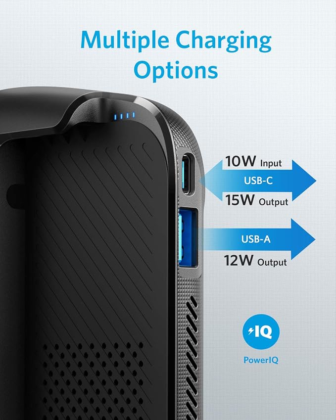 Anker PowerCore Play 6K Mobile Game Controller with 6700mAh Power Bank and Radiator Gamepad for iOS Android Phone - Image 7