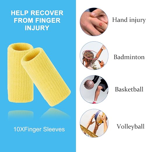 Finger Compression Sleeves, 10 Pcs - Image 3
