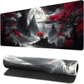 Gaming Mouse Pad Desk Pad,Extended Big Mouse Pad,31.5x11.8 Inch Long Computer Keyboard Mouse Mat Mousepad with 3mm Non-Slip Base and Stitched Edge for Gaming and Office… (Dark Canyon) by Brecoy