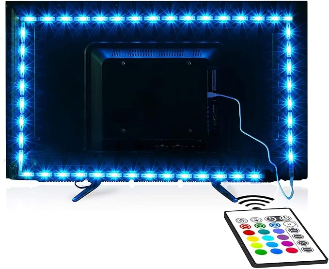 Maylit 8.2 Ft RGB TV LED Backlight for 40-60 Inch Tvs by maylit