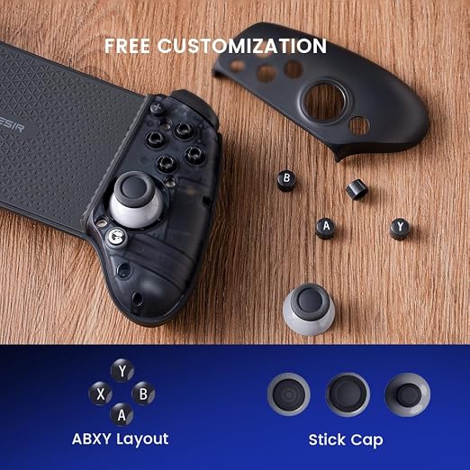 GameSir G8 Plus Bluetooth Mobile Game Controller for Switch & iOS & Android & Tablets, Wireless Gamepad with Hall Effect Joysticks/Hall Trigger, Play Minecraft, Genshin Impact, Call of Duty Mobile - Image 5