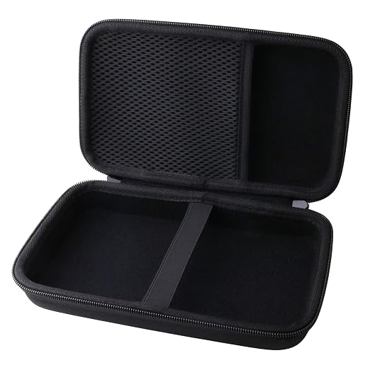 WAIYUCN Hard Carrying Case Compatible with RF40H/Upgraded XF40H Handheld Game Console Case (Black) - Image 7