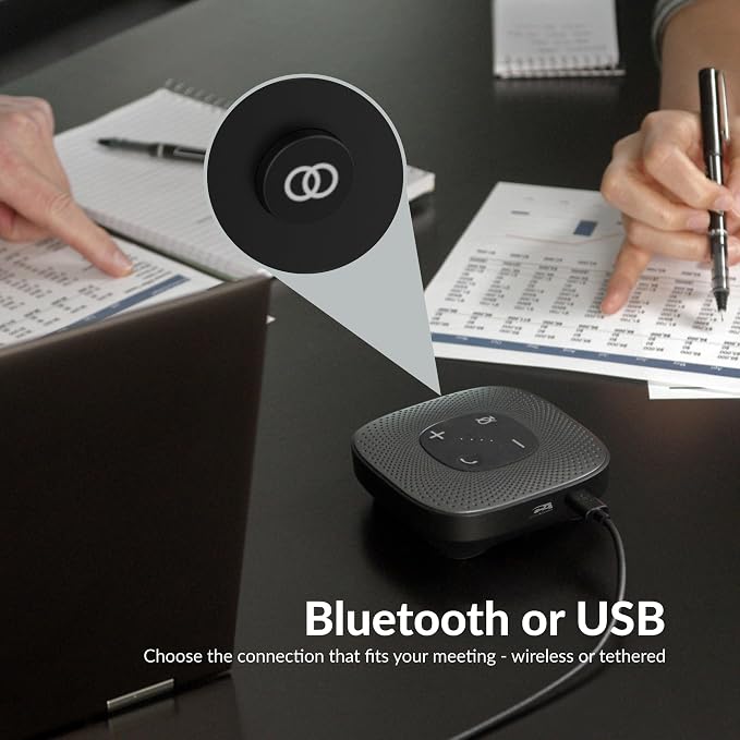 Cyber Acoustics SP-2000 USB Bluetooth Speakerphone with 360-Degree Mic - Image 7