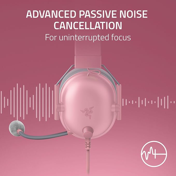 Razer BlackShark V2 X Wired Xbox Gaming Headset, Pink - Image 4