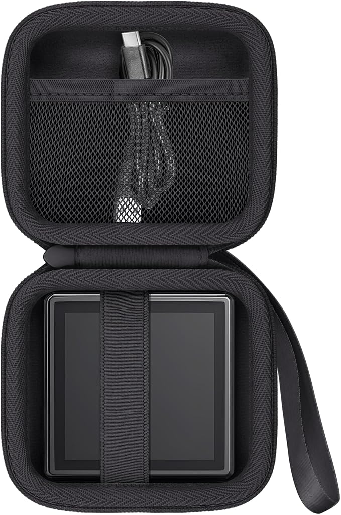 khanka Hard Case for Anbernic RG Rotate Handheld Game Console,Black by khanka