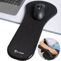 LL-COEUR Arm Support Wrist Rest for Table and Chair, Ergonomic Armrest Desk Extender, Multifunctional Computer Mouse Pad Holder (Black) by LL-COEUR