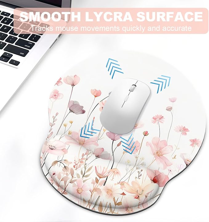 Ergonomic Mouse Pad with Wrist Rest and Keyboard Wrist Rest, Mousepad - Image 3