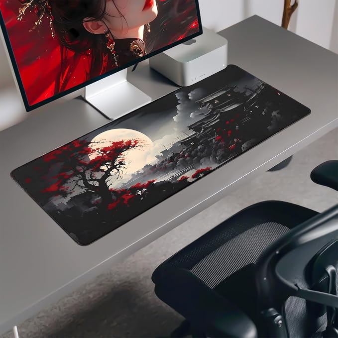 FreeNook Mouse Pad Gaming Mousepad,Large Mousepads for Keyboard and Mouse with Non-Slip Rubber Base,Suitable for School,Office,Home,31.5 x 15.7 Inch - Image 7