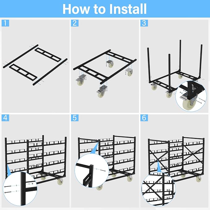 Stanchion Post Cart 12 Posts Ideal for High-Traffic Areas - Image 5