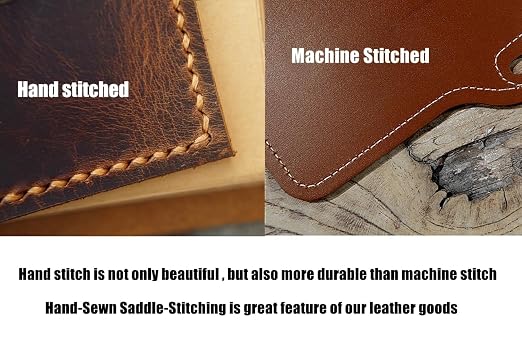 D&M leather studio Handmade Full Grain Leather Carrying Case for 5.5 Inch Handheld Game Console with Magnetic Snap Closure.Compatible with Switch Lite - Image 8