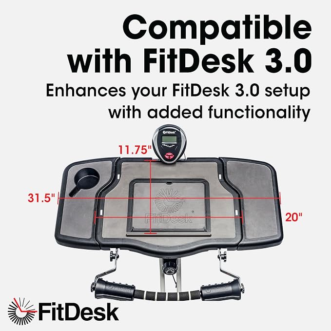 FitDesk Clamp-On Extender for 3.0 Exercise Bike & Standing Desk Attachment - Image 2