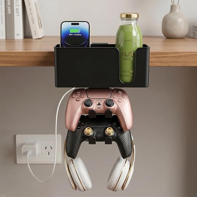 5 in 1 Desk Cup Holder Clamp, Detachable Pencil Holder - Image 8