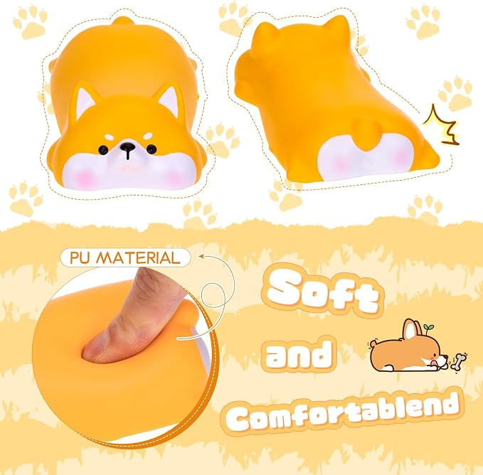 Lincia 3 Pcs Cute Mouse Wrist Rest, Animal Design Keyboard Support Pad | Cushion Reduces Wrist Strain, Cat Pig Dog Designs for Laptop Desk Office, Ergonomic Arm Rest for Computer Gaming Use - Image 3