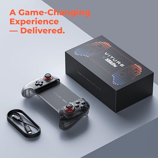 VITURE x 8BitDo Ultimate Mobile Gaming Controller – World’s First for XR Glasses | USB-C Connection for Minimum Latency, Hall Effect Sticks, Charge While Playing, Pro Performance for Android - Image 10