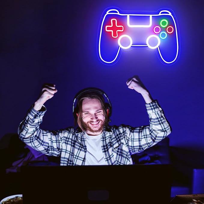 Gaming Neon Sign, led Neon Signs Dimmable by USB powered - Image 6