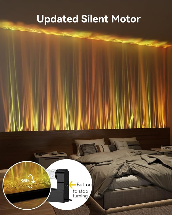 RGB LED Light Bar for Bedroom, Ambient Lighting for Wall, Mood Lighting for Living Room, Gaming Room Decor, Ocean Wave Lamp, Remote Control - Image 2