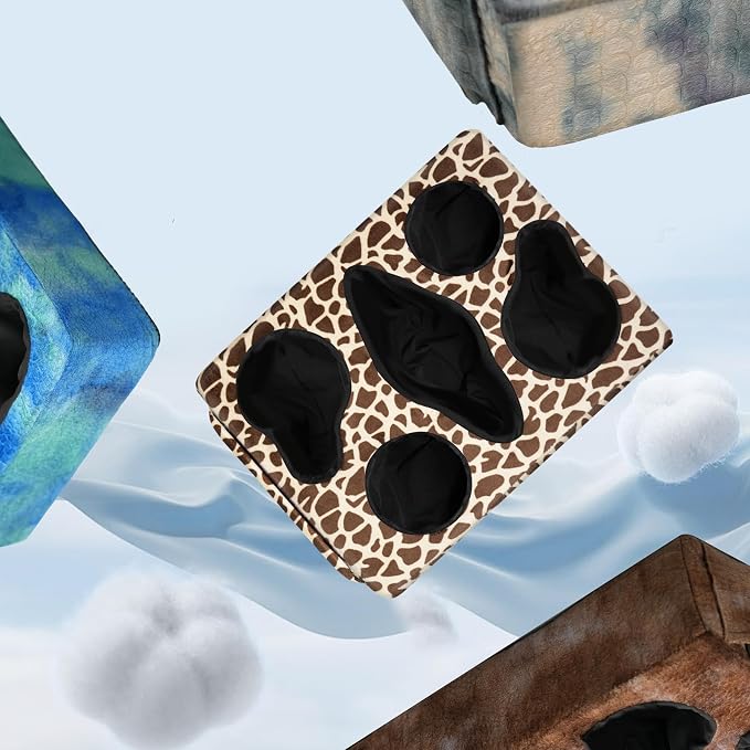 Couch Cup Holder Pillow, 5 Hole Couch Drink Holder! Keep Drinks Hand Side and Keep Temp, Prevent Spills and Use Anywhere. Cup Holder for Couch, Bed, Camping, RV, Car, Beach. Brown Beige - Image 2