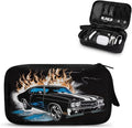 Racing Car Print Electronic Organizer Travel Organizer Bag Electronics Accessories Cases Storage Bag Waterproof for Cable USB SD Card Power Bank Earphone by Unknown