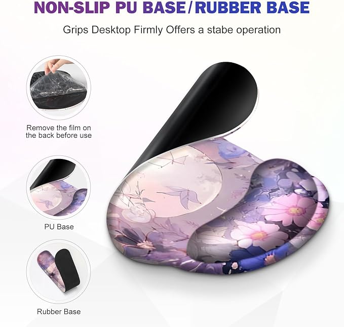 Large Desk Mat, Gaming Mouse Pad Desk Pad, Mousepad + Keyboard Wrist Rest - Image 6