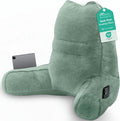 Sasttie Reading Pillow for Bed, Back Pillow for Sitting Up, Sage by SASTTIE