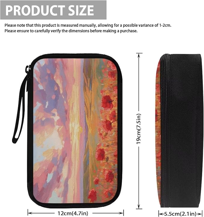 Grassland Electronic Organizer Cord Organizer Travel Pouch Electronic Accessories Carry Case Large Travel Cable Organizer Bag for SD Card Phone Power Bank - Image 5