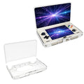 Transparent Flip TPU Handheld Console Case, Compatible with AYN Thor Dual Screen Game Device, Shockproof Anti-Scratch Protective Shell, Portable Full Cover For Travel Gaming Storage (Transparent) by TEHAOUU