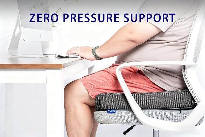 Ifoam Memory Foam Layer Wheelchair Cushion+Extra Wide-Waterproof-24×24×4 in | Bariatric Cushion-Heavy Duty-500 lbs Capacity-Seat Cushion for Heavy People -Pressure Sore & Tailbone Pain Relief - Image 6