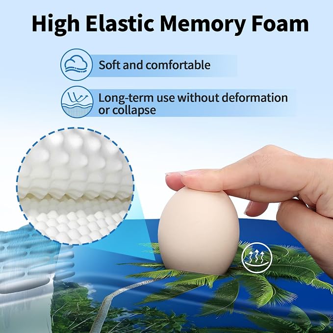 YIWEI Ergonomic Mouse Pad with Wrist Rest for Carpal Tunnel Pain Relief - Image 3