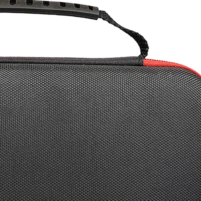 fosa Handheld Game Console Travel Bag, Retro Portable Storage Hard Carry Case with Ergonomic Handle and Mesh Storage Bag, for RG556 RG557 - Image 7