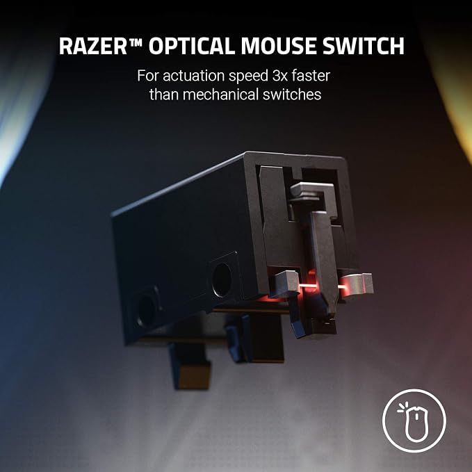 Razer Basilisk v2 Wired Optical Gaming Mouse Chroma RGB Lighting 11 Programmable Buttons (Renewed) - Image 3
