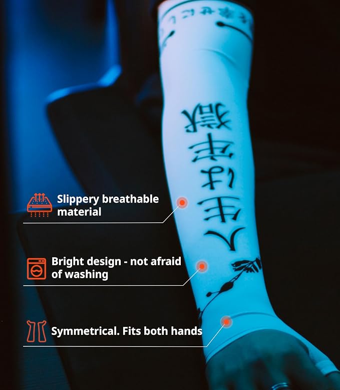 Gaming Arm Sleeve PC Sport compression esports gamer sleeve - Image 3