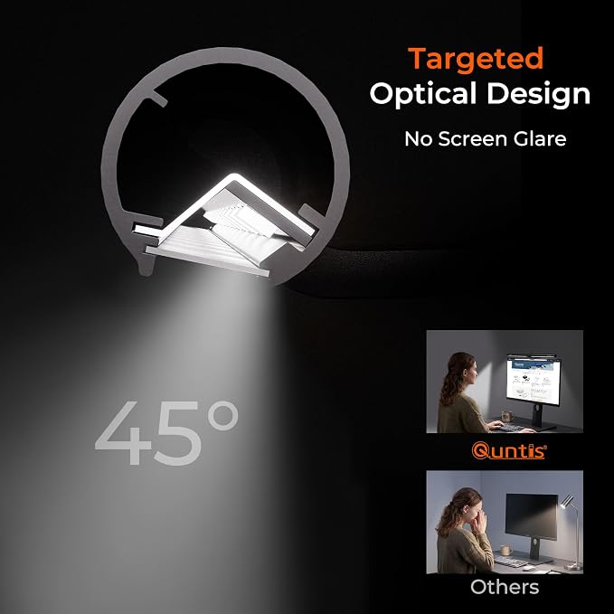 Quntis Monitor Light Bar with Remote, Eye-Care No Glare Computer Light Bar - Image 7