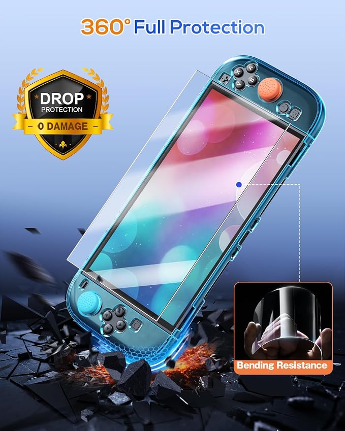 FYOUNG Protective Case for Nintendo Switch 2, Slim Hard Shell Accessories - Image 3