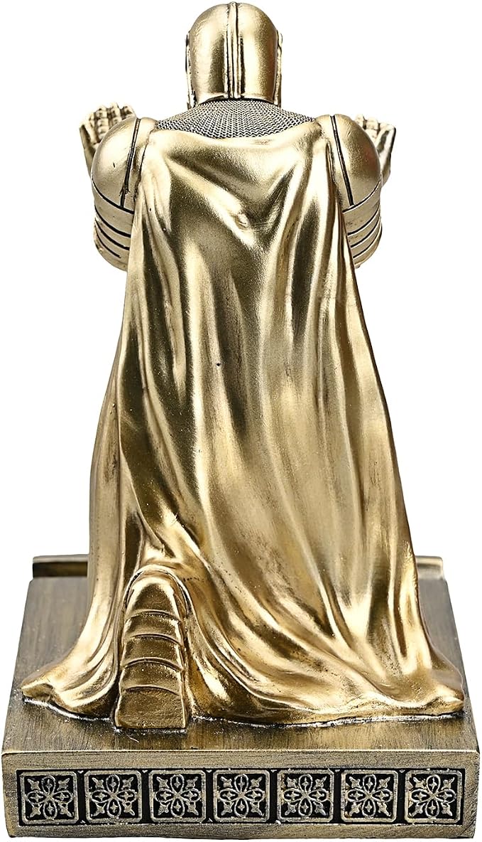Windbreaker Soldier Knight Pen Holder Personalized Desk Accessory Bronze - Image 7