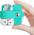 Cord Organizer Earbuds Holder Earphone Wrap Earphones Organizer Headset Headphone Earphone Wrap Winder Cord Manager Cable Winder Blue by ELFRhino
