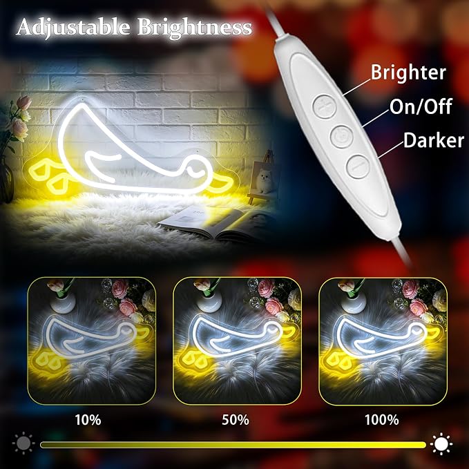 Neon Sign, Duck Neon Signs for Wall Decor LED Signs Neon Light - Image 5