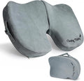 Cushy Tushy Premium Foldable Travel Seat Cushion - for Relief of Lower Back, Sciatic, Butt and Tailbone Pain - for Home & Office Use, Perfect for Travel or Driving - Coccyx Seat Cushion by CushyTushy