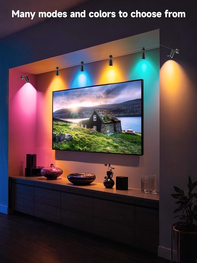 Tyute RGB Spotlight Indoor, Color Changing LED Uplighting Accent Spot Light - Image 9
