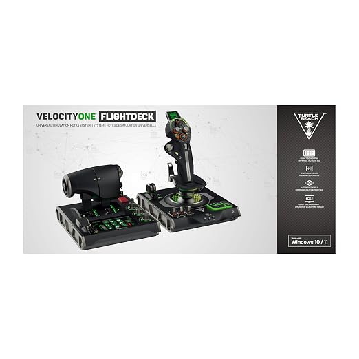 Turtle Beach VelocityOne Flightdeck Universal HOTAS Simulation System - PC - Image 10