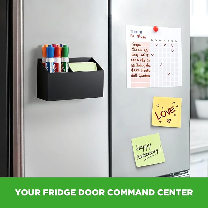 Acrylic Magnetic Pen Holder for Whiteboard,Fridge, School Supplies - Image 5