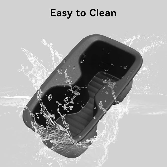 LUCKEASY 2PCS 2nd Row Door Side Cup Holder for Hyundai Santa Fe 2024-2026 - Image 6