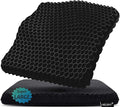 Gel Seat Cushion for Long Sitting Pressure Relief (Super Large&Thick) - Wheelchair Cushion for Pressure Sores, Coccyx, Sciatica, Back Pain Relief - Non-Slip Butt Pillow for Office, Home, Car by Helishy
