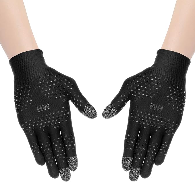 Ptwola Ultra-Thin Mobile Gaming Gloves Touchscreen Gaming Gloves Anti-Sweat Mobile Finger Sleeve Breathable by Unknown