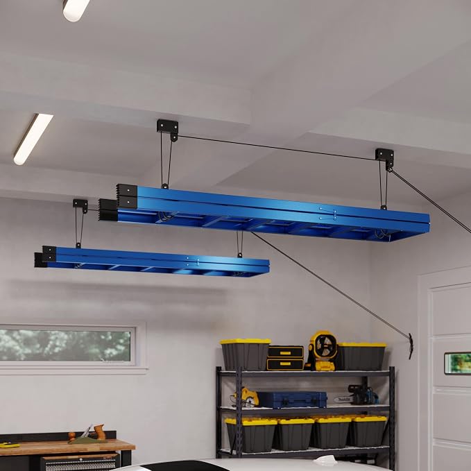 RAD Sportz Kayak Storage Hoist - Overhead Pulley System with 125lb Capacity for Canoes, Bikes, Ladders, and More - for up to 12-Foot Ceilings - Image 6