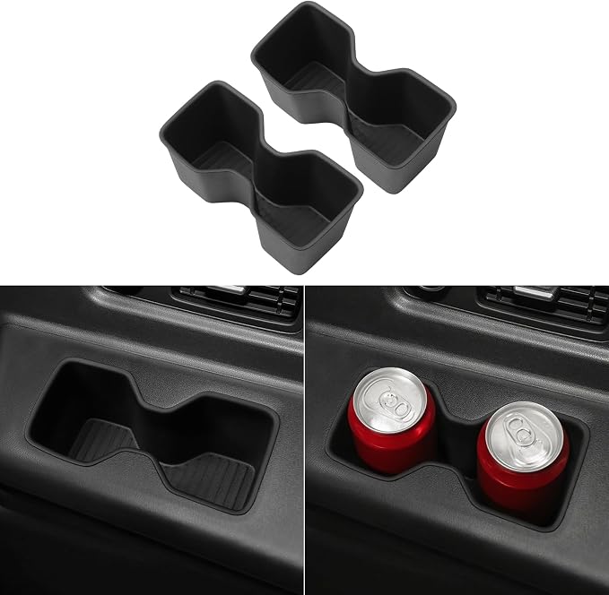 LUCKEASY 3rd Row Side Cup Holders for Hyundai Santa Fe 6/7 Seat 2024-2026 - Image 2