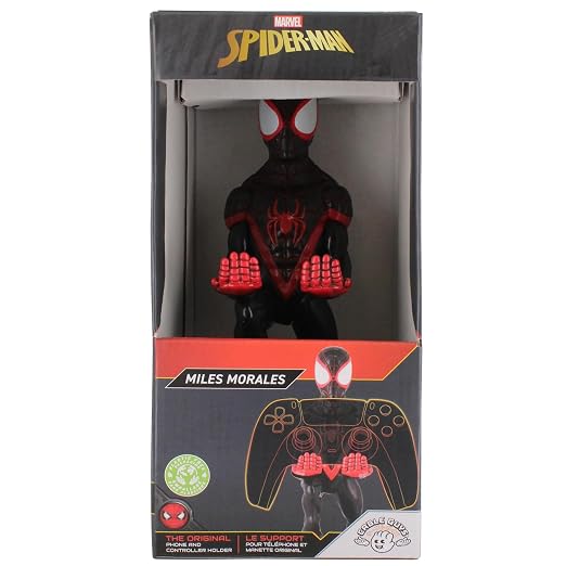 Exquisite Gaming Cable Guy - Marvel Spiderverse: Miles Morales Spiderman - Charging Controller and Device Holder - Toy - Xbox 360 - Image 3
