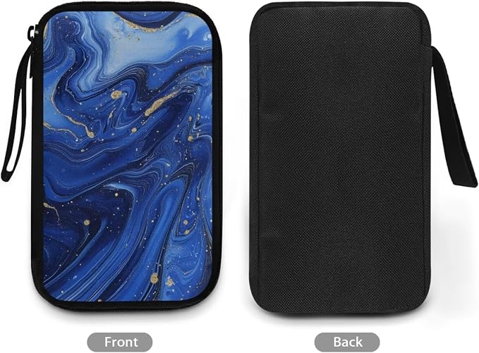 Marble Electronics Case Portable Electronic Accessories Carry Case Tech Pouch for Cable Cord Charger Phone Earphone Power Bank SD Card Travel Use - Image 3