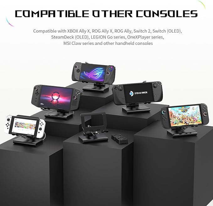 Magnetic Dual Cooling Fan Docking Station for ROG Xbox Ally X/Switch 2 - Image 9