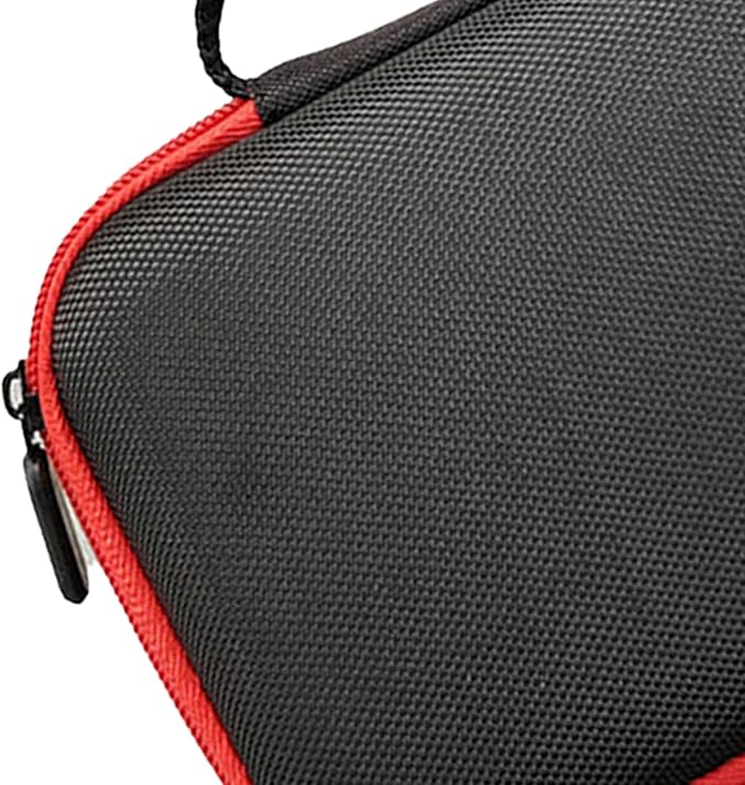 fosa Handheld Game Console Travel Bag, Retro Portable Storage Hard Carry Case with Ergonomic Handle and Mesh Storage Bag, for RG556 RG557 - Image 8