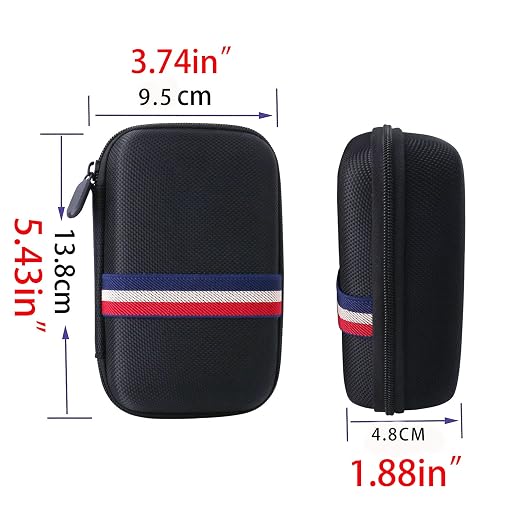 JINMEI Hard EVA Carrying Case Compatible with RG353V/RG353VS Handheld Game Console Case。 - Image 2